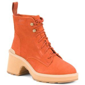 Sorel Women's Ankle Boots in Orange and Tan
